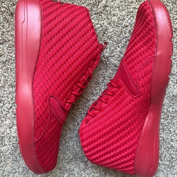 Nike Air Jordan Eclipse Chukka Red Woven Size 15 Men's - Picture 5 of 8